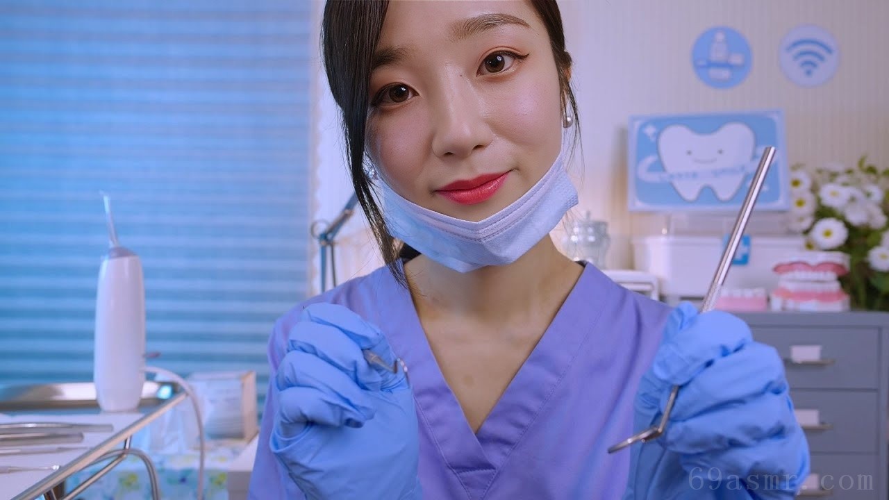 牙医牙齿检查和清洁 ASMR