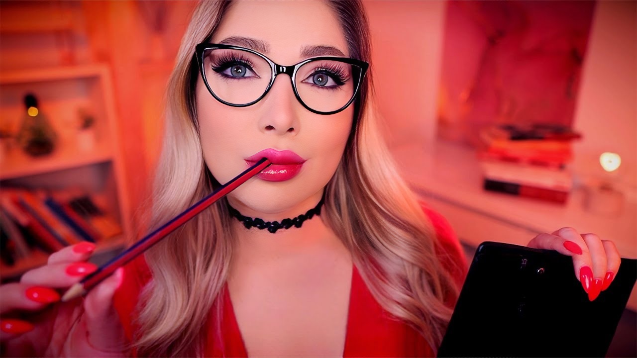 ASMR 调情老师想在课后见到你 非常私人的问题，写作的声音