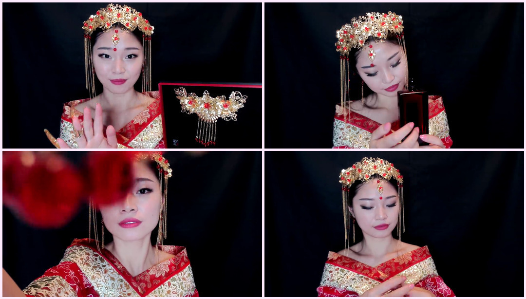 [ASMR] 中国公主让你为皇家派对做好准备 Tingting ASMR视频