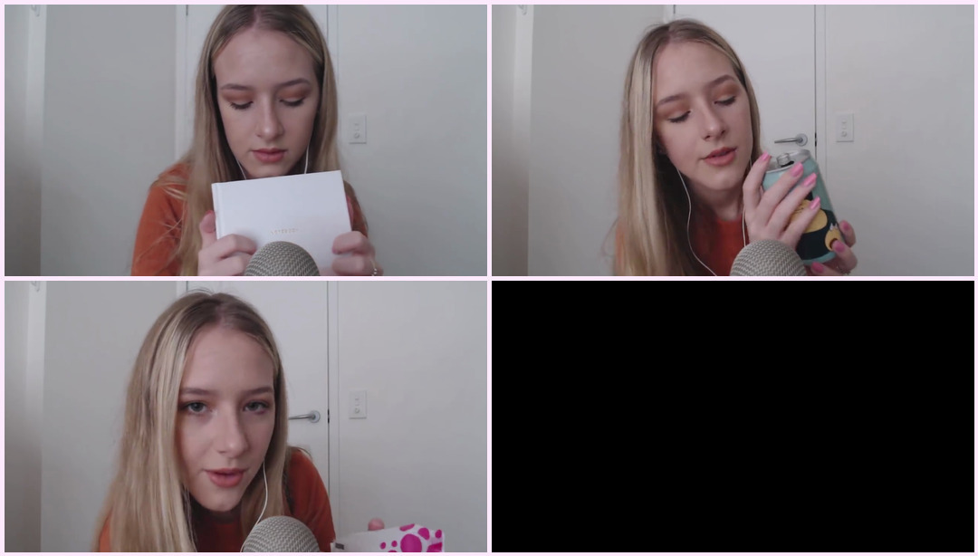 我的第一个 ASMR 视频！耳语、口音、视觉触发器等 Diddly ASMR视频