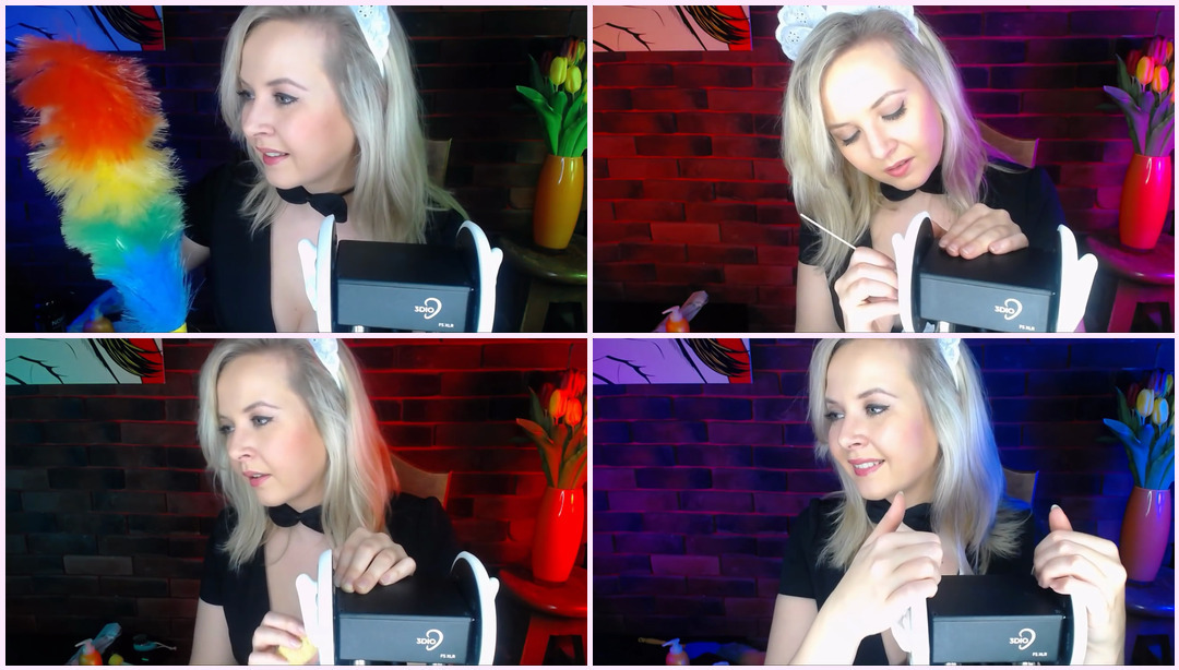 ASMR LIVE-NICE MAID/ASMR Stream 清洁耳朵 女仆Asmr ASMR视频