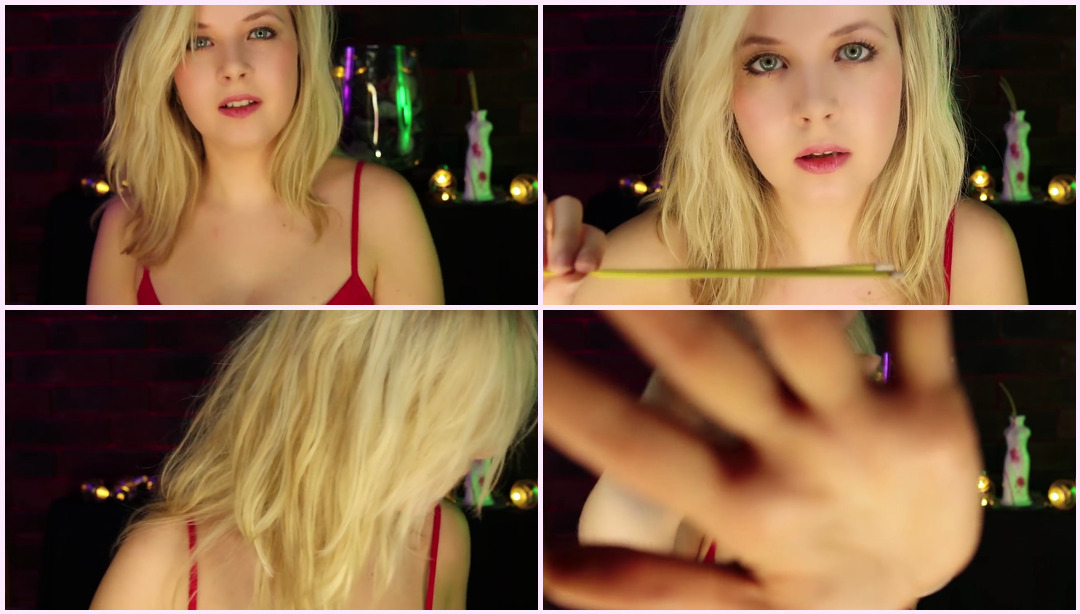 ASMR 当你的女朋友是女巫时 Valeriya ASMR视频