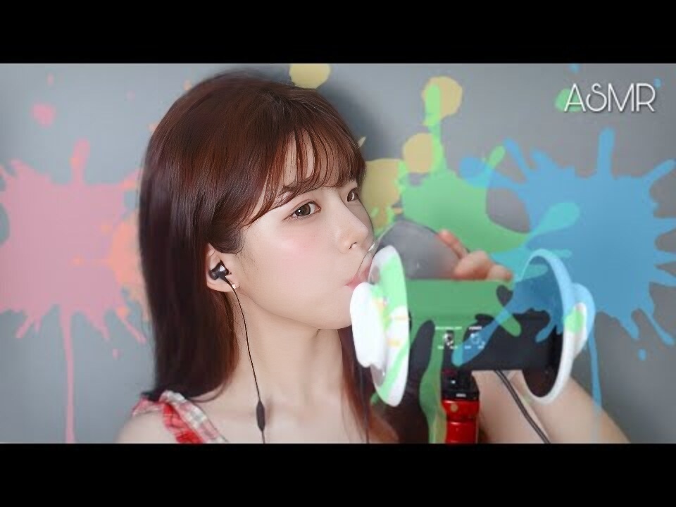 ASMR │气泡水饮用和气泡口音