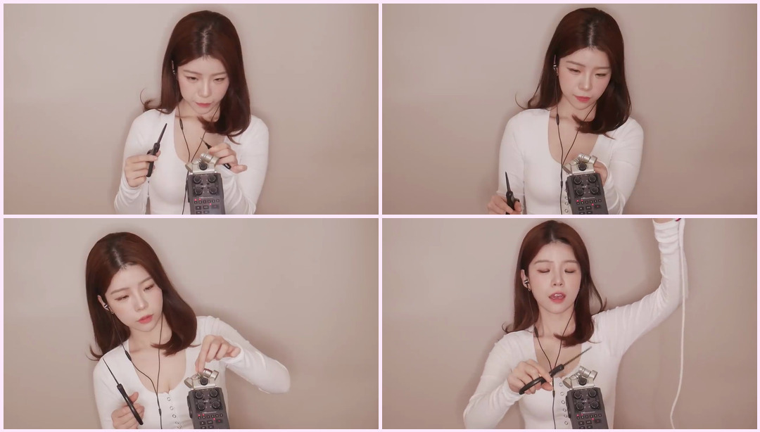 ASMR 14 min. Tingly MIC Pulling│隐形触发器 美胸Asmr ASMR视频