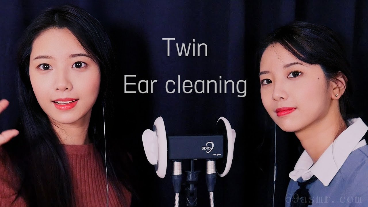 双耳清洁与隐藏双胞胎 [No Talking ASMR] 耳钉视频，睡眠感应，耳朵清洁，蜂蜜蜂蜜苏娜，asmr 苏娜，失眠，失眠，