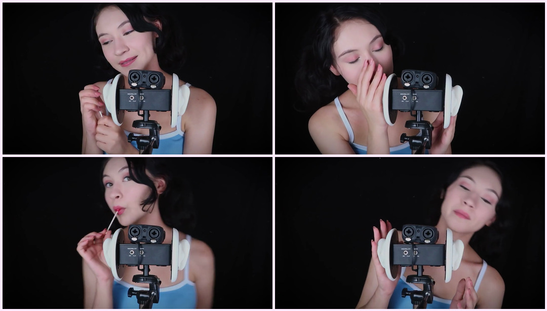 ASMR |强烈的口音+棒棒糖 Sabrin ASMR视频