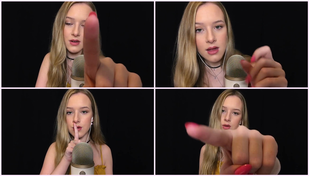 ASMR 重复和追踪刺痛的单词 Diddly ASMR视频