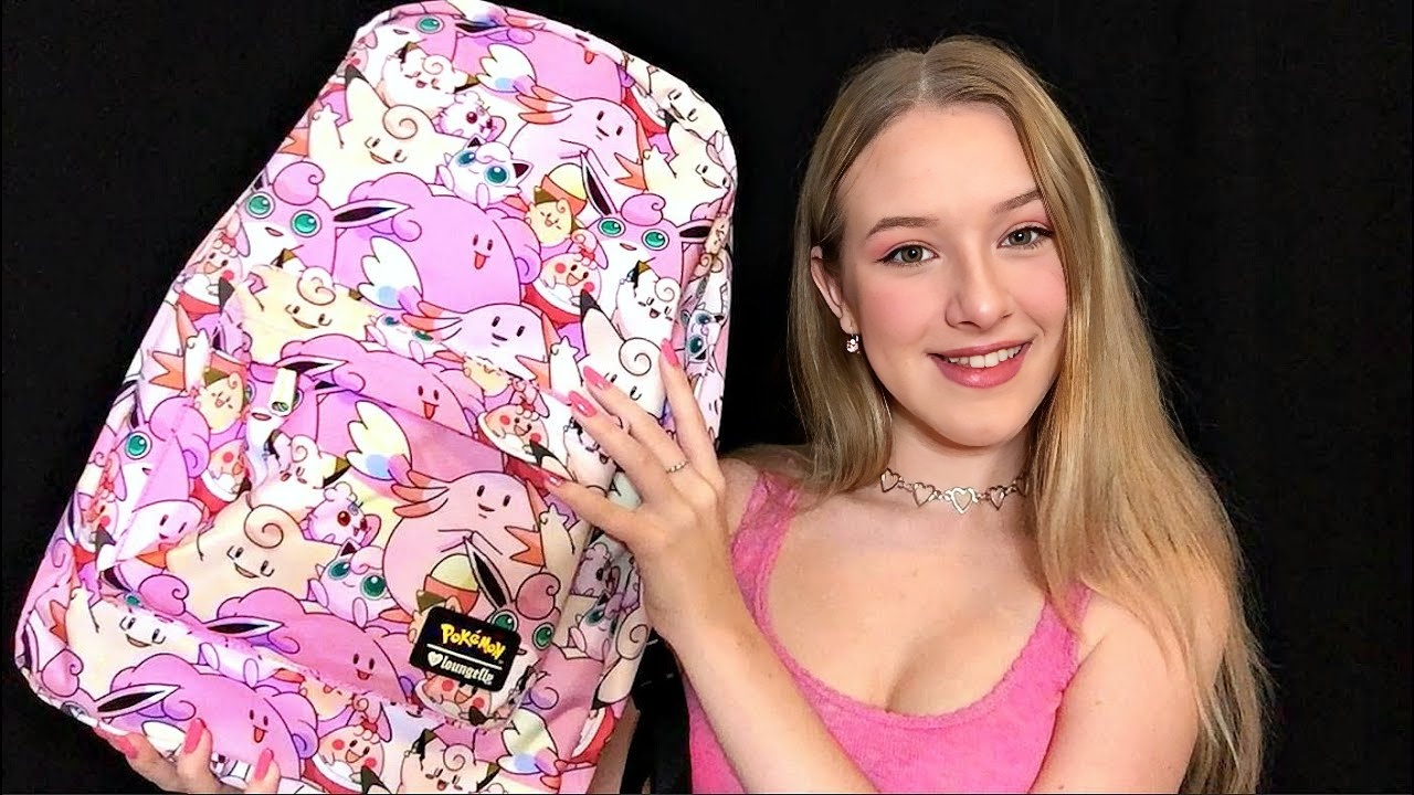 ASMR 我的大学包里有什么？ （轻声细语）