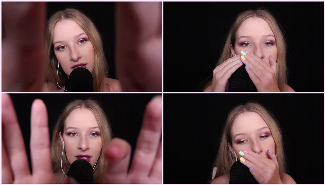 ASMR 超灵敏杯状耳语和手部动作 Diddly ASMR视频