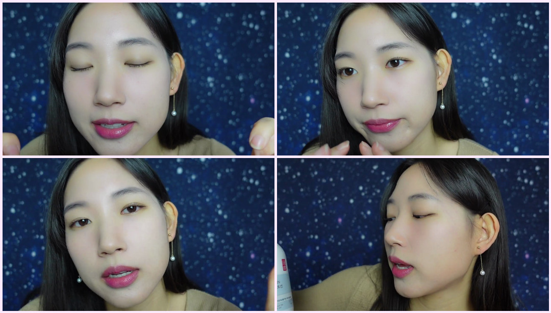 [ASMR] 手噪音 + 追踪你的脸（个人注意） hannahlei ASMR视频