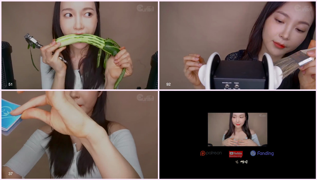 7 分钟内触发 ASMR 100 次 7 100 ~ Eunzel ASMR视频