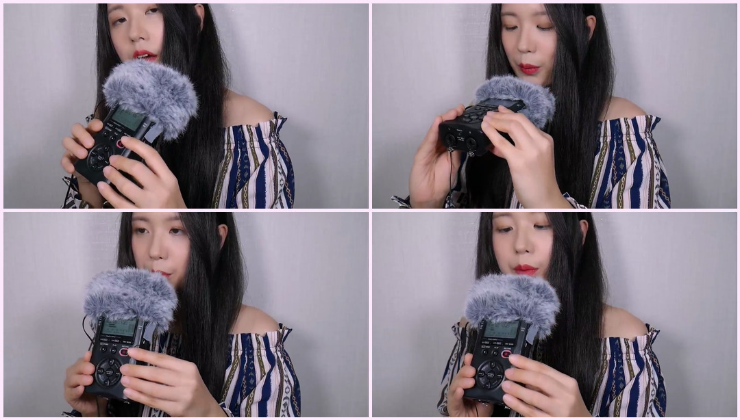 ASMR 吹耳和分层麦克风摩擦声 |蓬松的挡风玻璃 |麦克风触摸 | 1 小时（不说话）- Sonagi ASMR视频