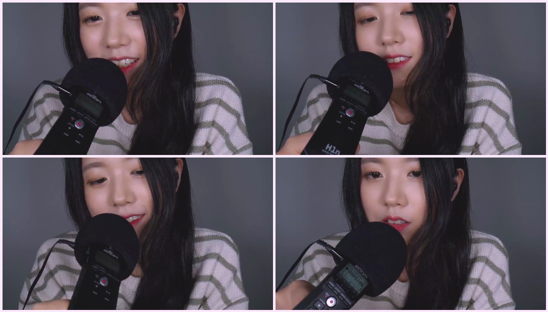 [Eng Sub] ASMR Whispering Korean（未发布的镜头） Sonagi ASMR视频