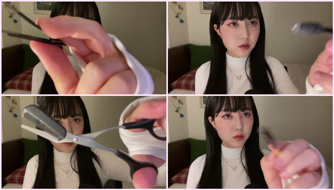 ASMR 我会照顾你的眉毛（眉刀、镊子、刷子、眉毛） 朋友帮你修眉（刀、刷子、镊子、眉毛） RP Noah ASMR视频