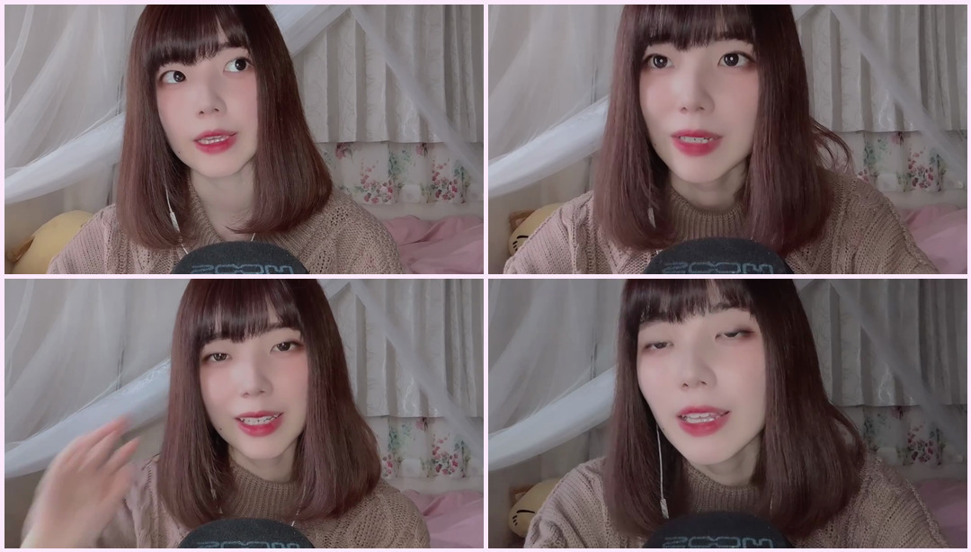 [ASMR] Whisper Question Corner 100 Questions for Gamer Girls Q & A 耳语 100 개의 질문 -- Mia ASMR视频