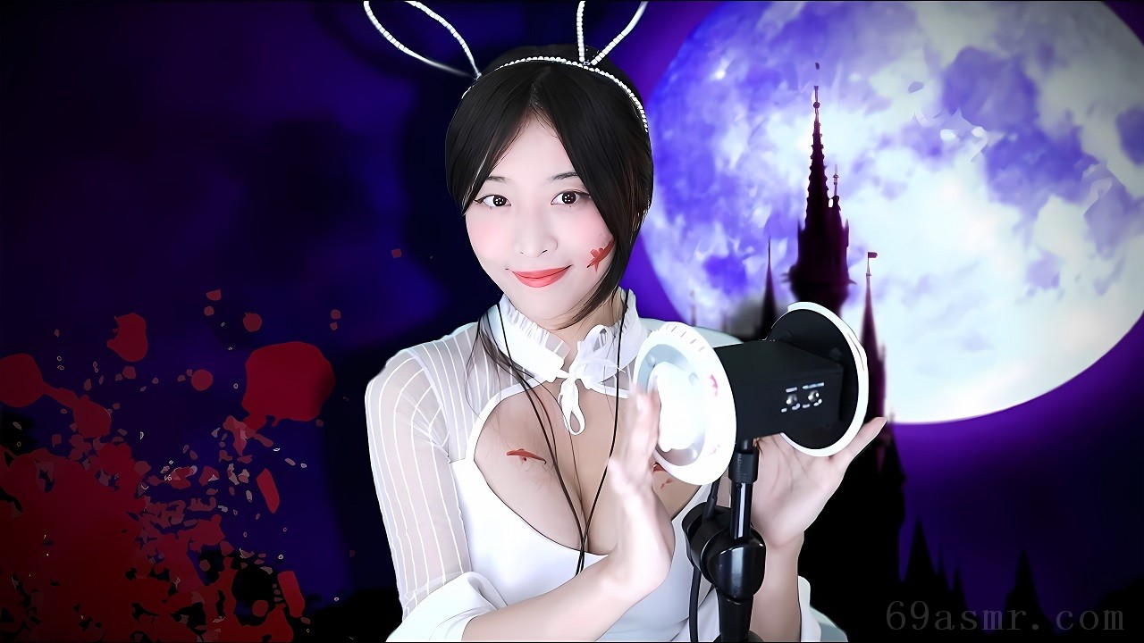 ASMR l HALLOWEEN Tingles Party（敲击、按摩、耳语）3DIO
