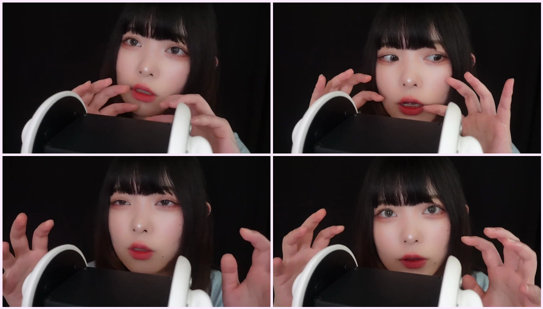 [ASMR] 耳语发痒的拟声词。搔痒，搔痒，手部动作 [日本 ASMR] -- 木风 ASMR视频