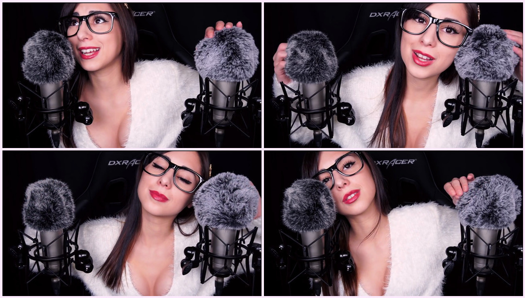 ASMR Fluffy Mic Sc​​ratching w/Soft Whispers, & Life Update (I have CORONAVIRUS ) LunaRexx ASMR视频