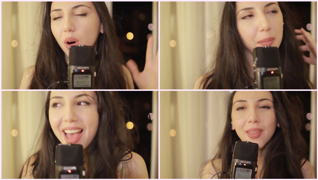 ASMR NightTime Whisper in My BedRoom ~ 自然之声 |风声 Miss ASMR视频