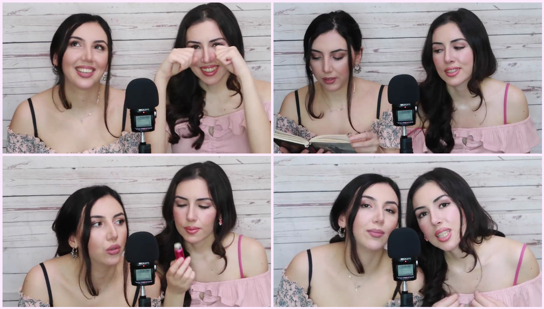 ASMR 哦，是的，我喜欢它！触发分类/分层声音/唱歌/敲击 ft. ASMR Anya 双胞胎Asmr ASMR视频