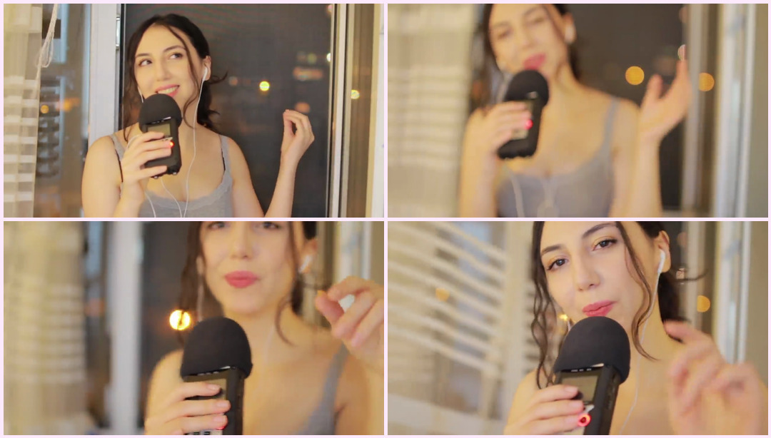 ASMR MidNight Whisper XX / 自然之声 / 手部动作 / Miss ASMR视频