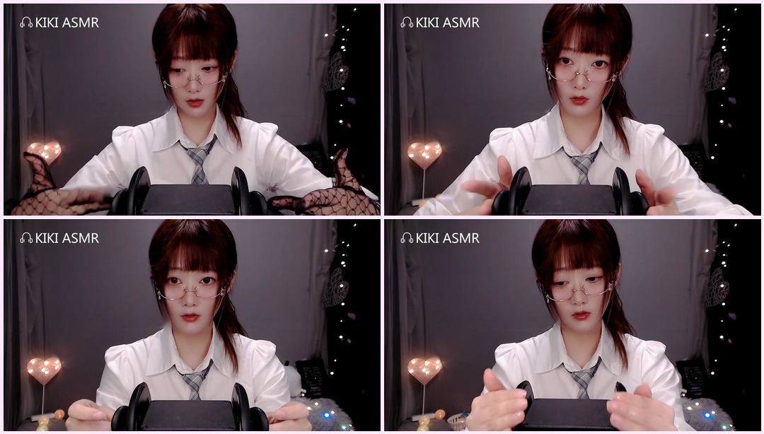 ASMR 超爽蕾丝手套，芦荟胶等耳朵按摩~rough【No talking】 蕾丝Asmr ASMR视频