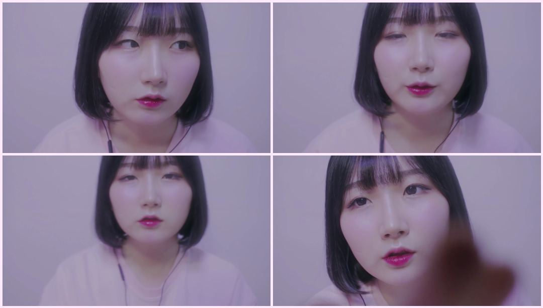 [韩语ASMR，ASMR韩语]我给你化妆|化妆角色扮演 Eraing ASMR视频