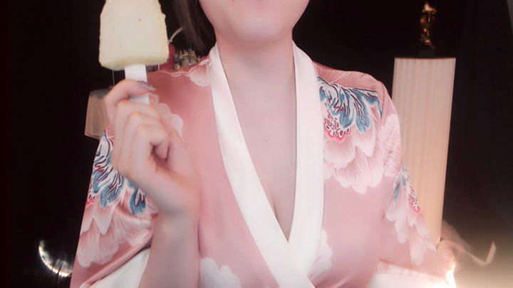 肉淼淼ASMR-舔主人的雪糕