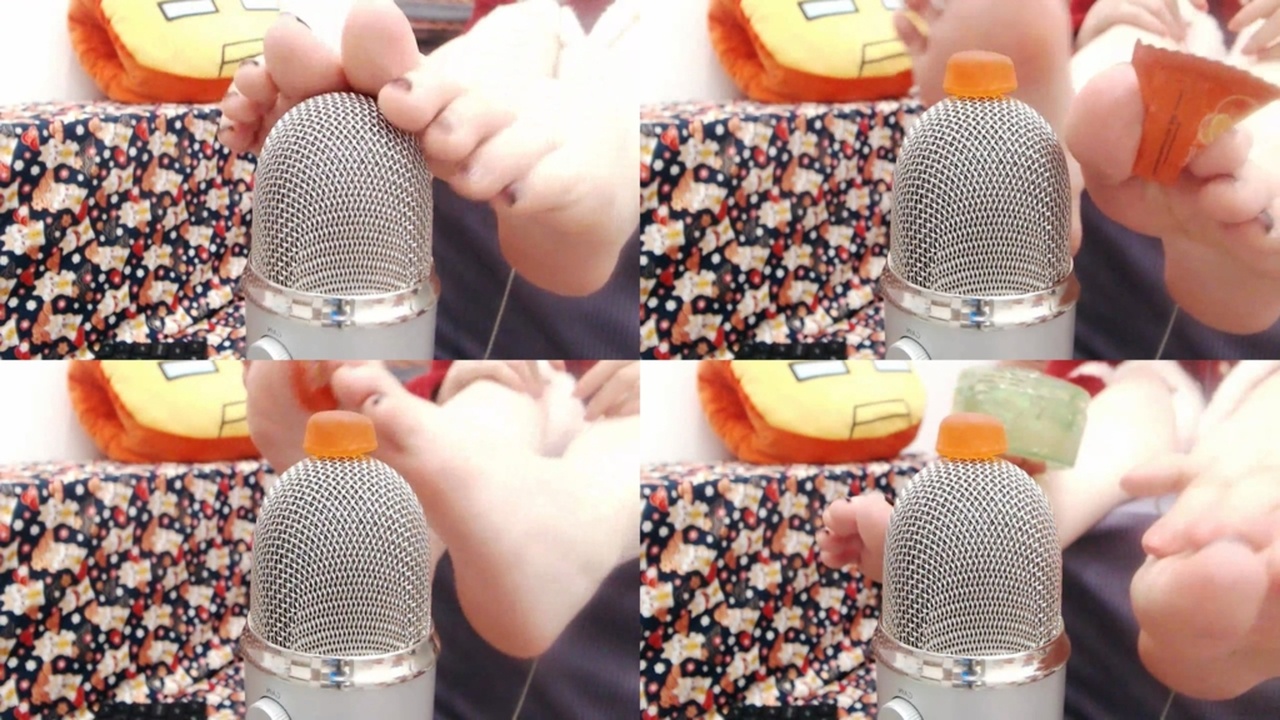 肉淼淼ASMR-肉肉的肥脚脚为你耳边按摩_0 国内Asmr ASMR视频